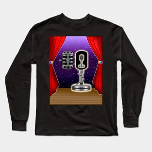 Open Mic Night Performance Long Sleeve T-Shirt